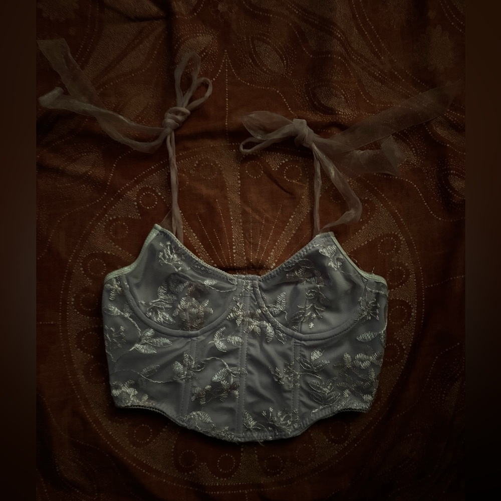 lace corset top